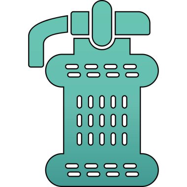 Elektrik karıştırıcı simgesi. özet vektörü