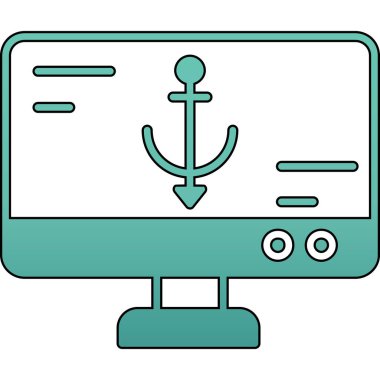 Web tasarım ikonu vektör illüstrasyonu