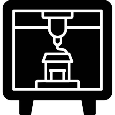 kahve makinesi simgesini, vektör çizim