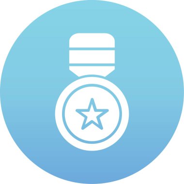 Rozet. Web simgesi basit tasarım