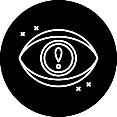 Modern bir simgenin vektör illüstrasyonu