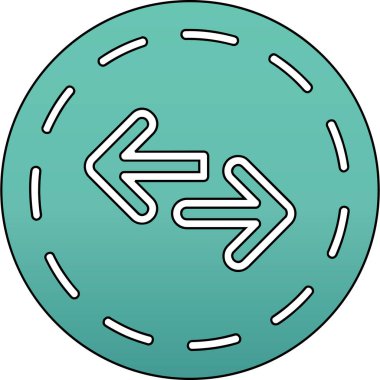 Çizgi film simgesinin vektör çizimi