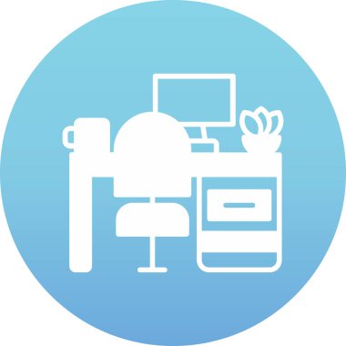 Güzellik ve moda simgelerinin vektör çizimi