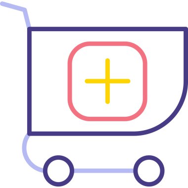 Araba simgesi, modern tasarım illüstrasyonu