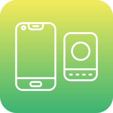 Eşsiz mobil uygulama vektör simgesi ph