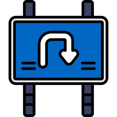 ok yönü yol simgesi