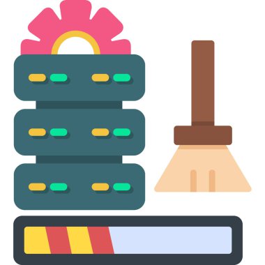 filedoutline tarzında inşaat sanayii simgesi