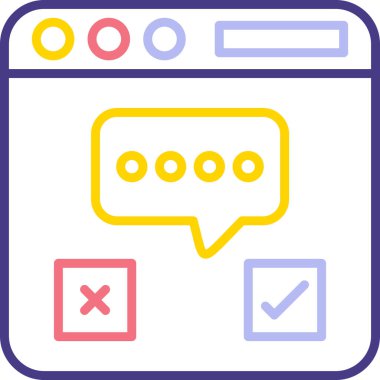 seo modern simgesinin vektör illüstrasyonu