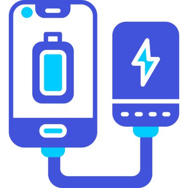 pil simgesi, vektör illüstrasyonu