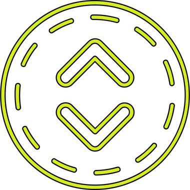 Yemek. Web simgesi basit illüstrasyon