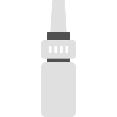 Şırınga. Web simgesi basit illüstrasyon