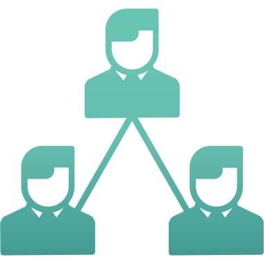 Ofisteki insanların vektör çizimi