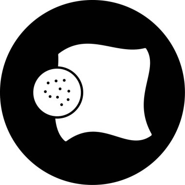 Gıda simgesinin vektör illüstrasyonu