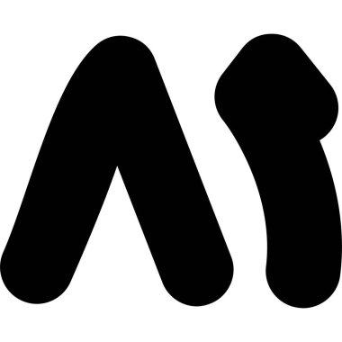 Alfabenin vektör simgesi