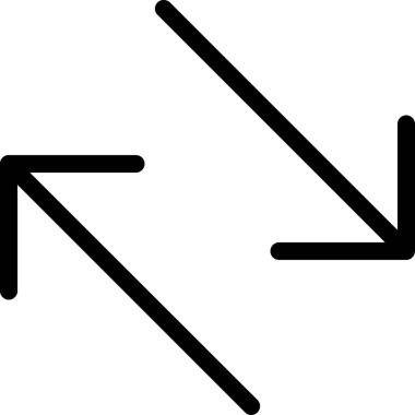 ok simgesi vektör illüstrasyonu