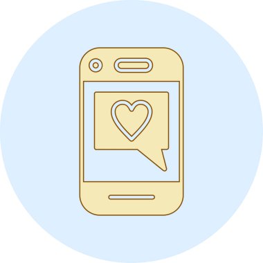 Akıllı telefon vektör çizim