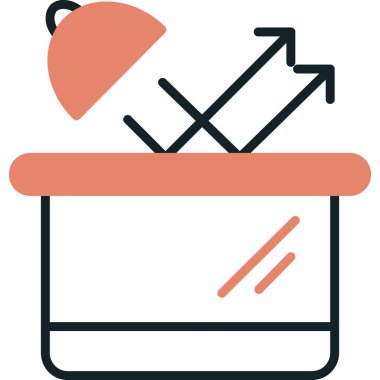 kutu teslim simgesi ana hat biçiminde