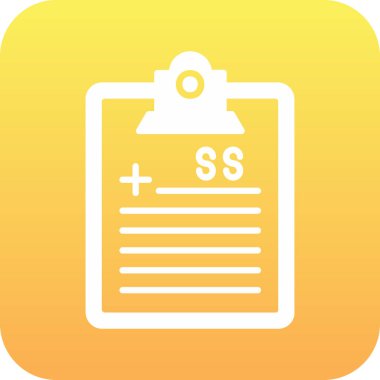 Pano belge simgesi, vektör çizim ile