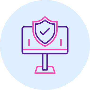 bilgisayar simgesi, vektör illüstrasyonu