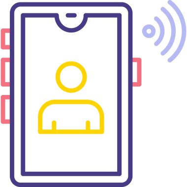 kişi simgesi, vektör çizim ara