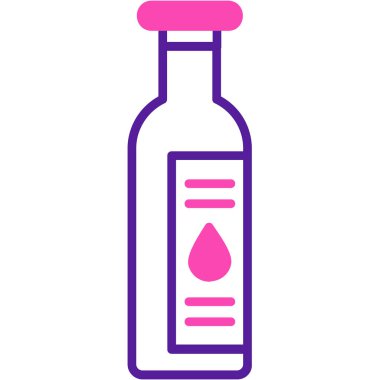 Su. Web simgesi basit illüstrasyon