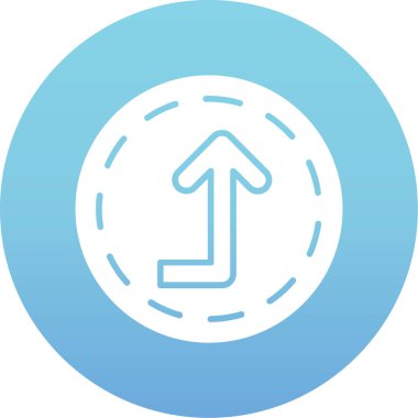 ok simgesi vektör illüstrasyonu