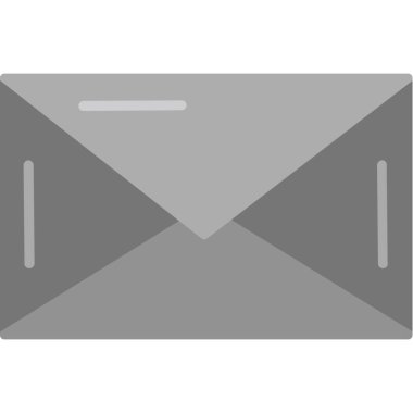 Zarf posta simge vektör illüstrasyon izole