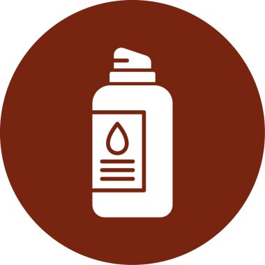 şişe simgesi vektör illüstrasyonu