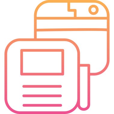 seo modern simgesinin vektör illüstrasyonu