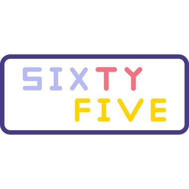 56 numaralı logo simgesi tasarım şablonu elementleri