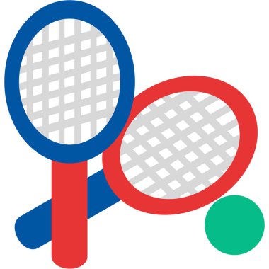 Raket ve top. Basit tasarım