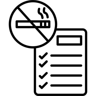 Sigara ve sigara yok.