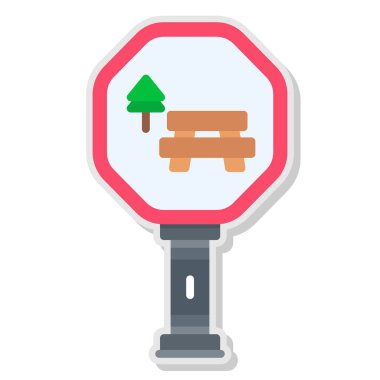 Web ve mobil uygulama tasarımınız için beyaz arkaplanda izole edilmiş trafik ışığı simgesi vektörü, trafik işareti logosu kavramı