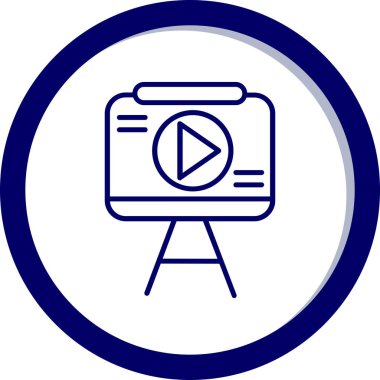 seo modern simgesinin vektör illüstrasyonu