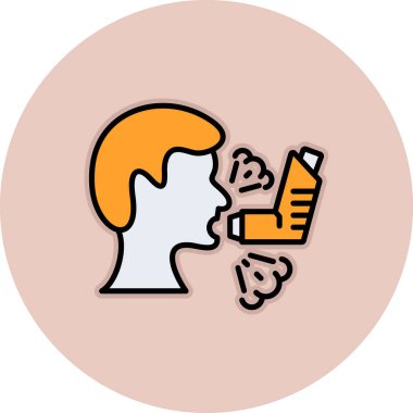 Sigara içen dövme stili bir adamın çıkartması.