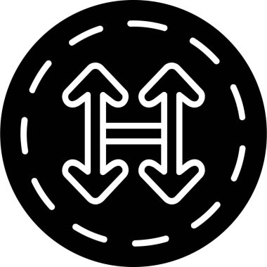 Bir b eksikliği simgesinin vektör çizimi