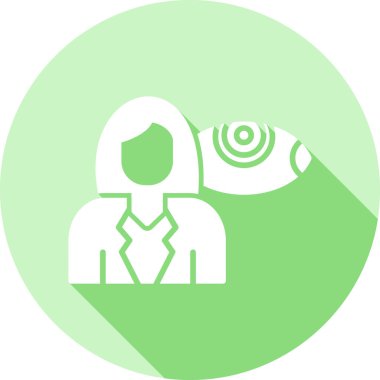 Kameralı kadın avatar