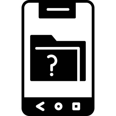 - Telefon. Web simgesi basit tasarım