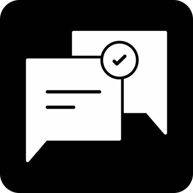 ileti simgesi, vektör illüstrasyon tasarımı