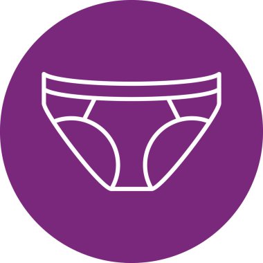 Külot simgesinin vektör illüstrasyonu