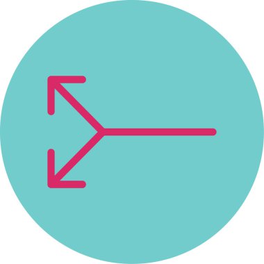 ok simgesinin vektör illüstrasyonu