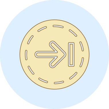 para simgesi vektör illüstrasyonu