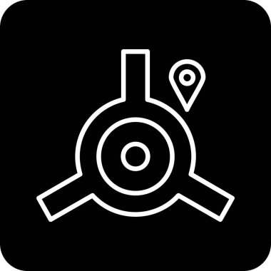 Modern b 'nin vektör illüstrasyonunda ateşten yoksun simge