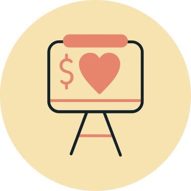 para simgesi vektör illüstrasyonu