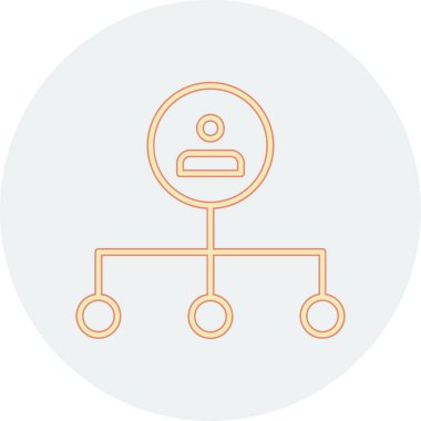 bağlantı simgesi vektör illüstrasyonu