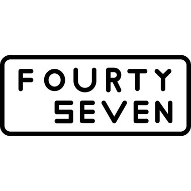 5 numara 4 simge tasarım vektörü