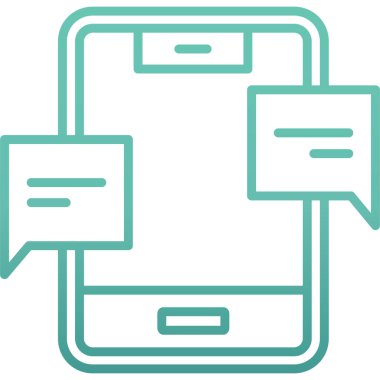 - Telefon. Web simgesi basit illüstrasyon