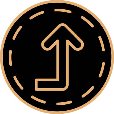 Ok. Web simgesi vektör illüstrasyonu