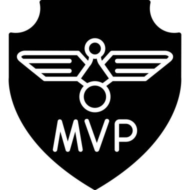 düz bir dizaynda premium kalite simgesi