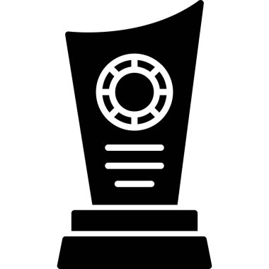 ödül madalyası simgesi, basit illüstrasyon